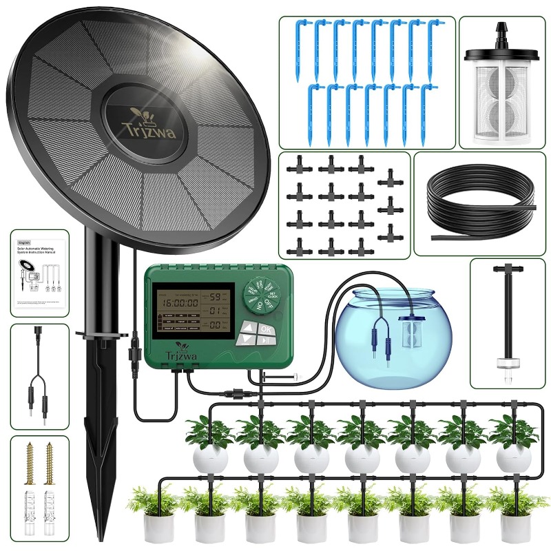 Irrigation Drip Tape - Attrezzatura per l'irrigazione solare Kit per