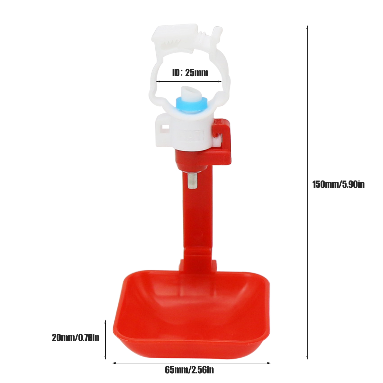 Chicken Nipple Drinker - Kit di 10 Pezzi per Abbeveratoio