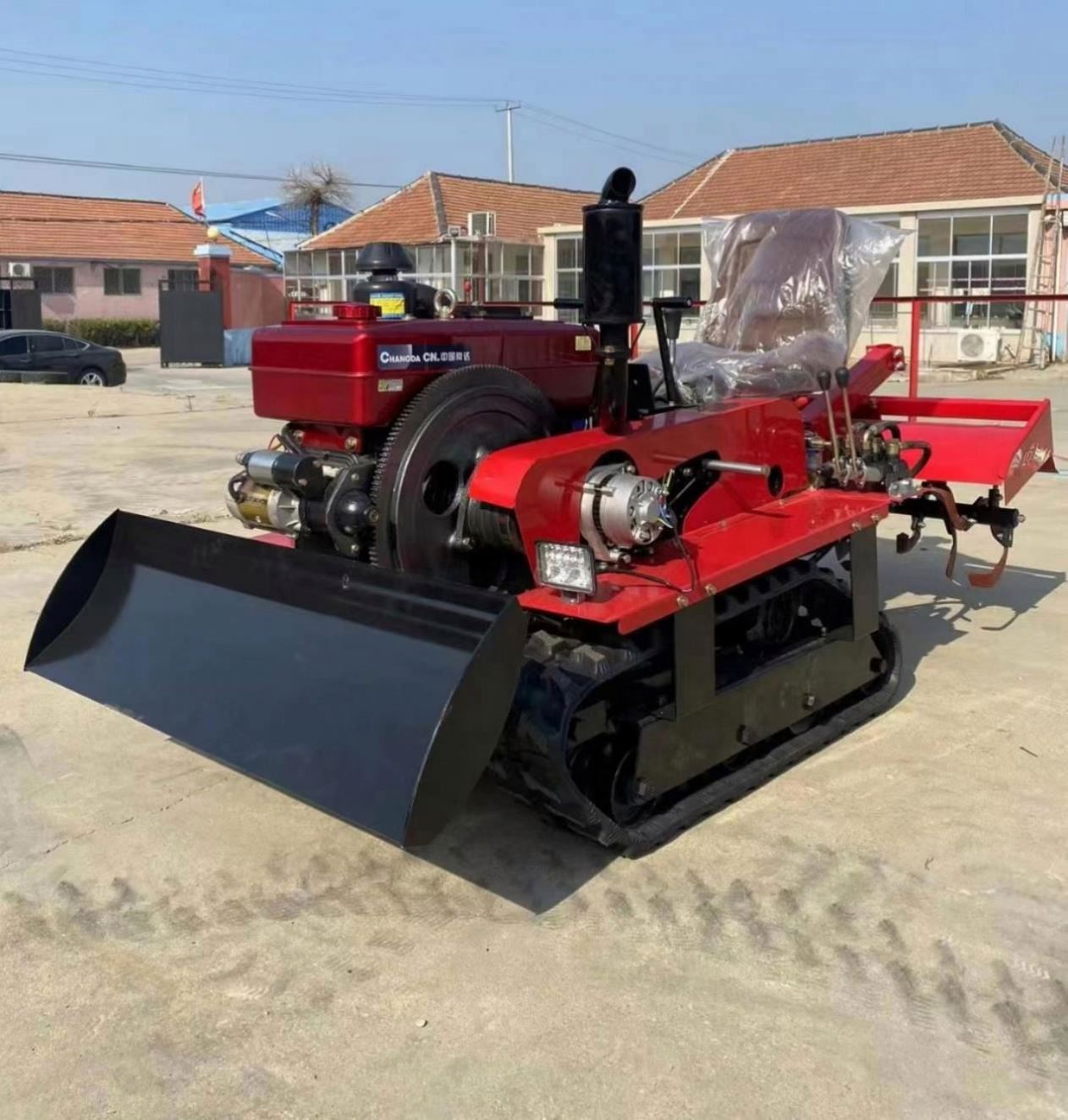 Motozappa cingolata diesel, at - Farming Agriculture Tools recensione e prezzo