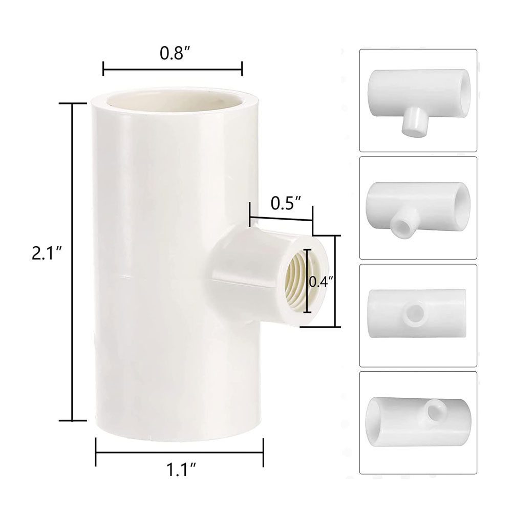 Raccordi a T in PVC per abbeve - Chicken Nipple Drinker recensione e prezzo