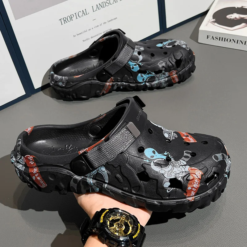 Scarpe da Uomo, Ciabatte, Sand - Farming And Agriculture recensione e prezzo