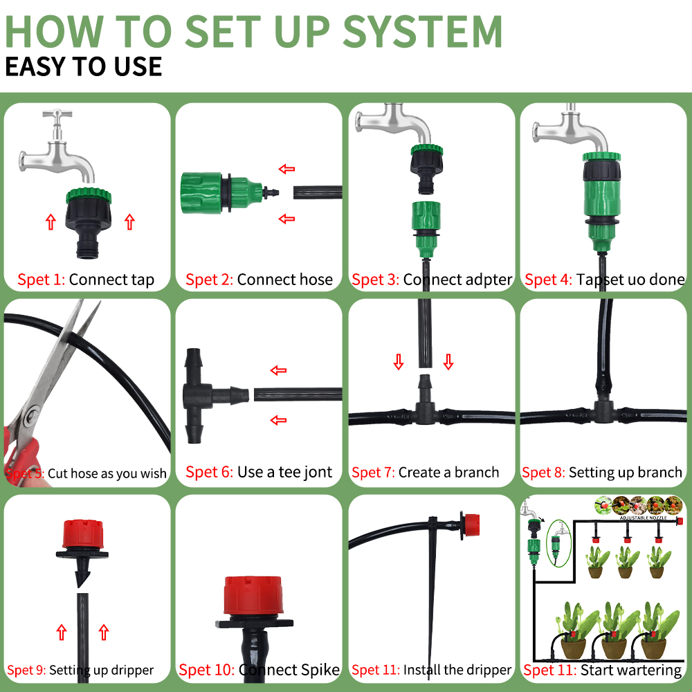 Micro sistema di irrigazione a - Irrigation Drip Tape recensione e prezzo